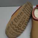 Genuine Suede Platform Slippers for Women Fuzzy Winter Warm Shoes Indoor Outdoor size 11