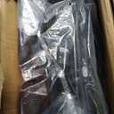 Joovy Kooper X2 Double Stroller, Lightweight Travel Stroller, Compact Fold with Tray, Black