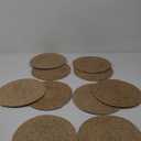 Round Woven Placemats 12 inch Set of 10 - Boho Rattan Placemats Natural Water Hyacinth Placemat, Farmhouse Weave Place Mats, Rustic Braided Wicker Table Mats for Dining Table,Home,Wedding