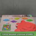 OCHIDO Stepping Stones for Kids Gifts 3 4 5 6 7+ Year Old,6 Pcs Turtle Balance Stepping Stones Coordination Skills Obstacle Courses Sensory Toys for Toddlers Ages 3 4 5,Outdoor/Indoor Play Kids Gift