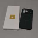 Miracase Magnetic for iPhone 17 Pro Max Case, Compatible with MagSafe, Integrated Silicone Camera Control Cover, 3.0mm Thicken Shockproof Drop Protection Phone Case for 17 ProMax, Dark Green