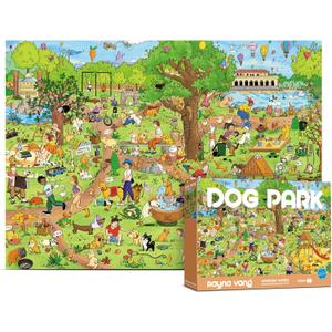 Antelope - 1000 Piece Puzzle for Adults, Dog Park Jigsaw Puzzles 1000 Pieces - 1000 Pieces High Resolution, Matte Finish, Smooth Edging, No Dust Leisure Animal Puzzle