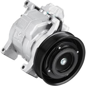 Air Conditioning Compressor and A/C Clutch for Honda Accord 2.4L 2008 2009 2010 2011 2012, Honda Crosstour 2.4L 2012 2013 2014 2015, 639362, 157333