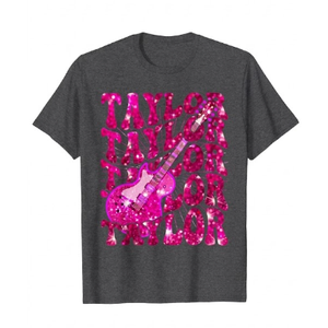 Girl Retro Taylor First Name Personalized Groovy 80's T-Shirt Youth Small