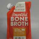 Stella & Chewy's Human-Grade Grass-Fed Beef Bone Broth for Dogs - Joint & Gut Health Liquid Food Topper with Collagen & Turmeric, 16 Fl Oz Resealable Pouch