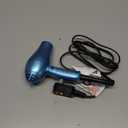 Nano Titanium Travel Hair Dryer, 1000 Watt Professional Blow Dryer with Concentrator Nozzle, Foldable Handle, Dual Voltage