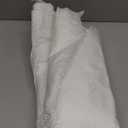 J&A Homes White Wedding Aisle Runner - Professional-Grade Nylon, Includes Tape Double-Sided Adhesive - Disposable Scroll Pattern Runner Great for Indoor or Outdoor Weddings, Prom, Parties (White (3x50 Ft))