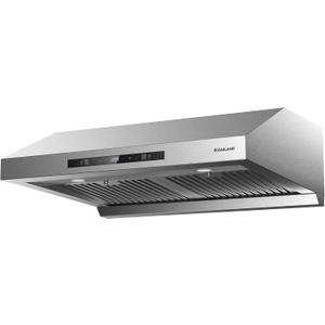 GASLAND Master 30 Inch Under Cabinet Range Hood, 700 CFM for Heavy-Duty Cooking Kitchen Exhaust Fan, 3-speed Powerful Stove Vent Hood 67dB, Double Filters Vent Hood with 5000K LED light