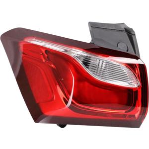 Lathsy LED Tail Light Assembly Compatible with Chevy Equinox 2018 2019 2020 Outer Left Driver Side Taillight Replace 84769837 (Only Fit Factory LED Model)