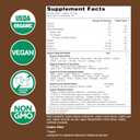 Country Farms Organic Super Greens Chocolate Flavor, 50 Organic Super Foods, USDA Organic Drink Mix, Packed with Fiber, Fruits, Vegetables, Mushrooms & Probiotics, Supports Energy, 7g Fiber (10.6 Ounce (Pack of 1))