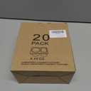 20Pcs Double Compartment Condiment Container, 2 Compartment Portable Reusable Snack Containers with lids, Used for travel Condiment Salad Dressing Meal Prep Containers