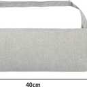 Enipate Outdoor Chaise Lounge Head Pillow, Pack of 2 Water Resistant Headrest Pillows with Elastic Band for Pool Patio Chairs