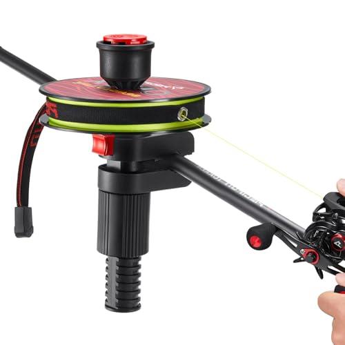 Piscifun Speed E Fishing Line Spooler, Fishing Reel Spooler Fits Rods, Line Winder for Spinning, Baitcaster and Spincast Reel