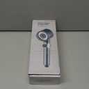 Hibbent Upgraded 5-spray 13'' Dual Filtered Rainfall Shower Head Combo, High Pressure 10-setting Handheld Shower Head with 12'' Adjustable Extension Arm, 20 Stage Shower Filter, 71'' Hose, Chrome