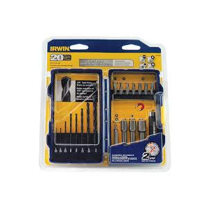 2 Ft Steel Drill And Driver Bit Set 20 Pieces Model 357020