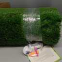 5.2x4ft & 6x4ft 21mm-45mm Dual-Turf Golf Mat with Ball Tray, Thickened Golf Hitting Mat with 9 Hitting Holes, Alignment Aid Practice Mat for Hitting, Driving Chipping, Swinging, Gifts for Men/Dad/Him