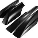 Upper/Roof Rack Rails End Cap Protection Cover Shell for Toyota RAV4 2006-2012 / Rails End Covers Shell Cap / 4 Pcs/Black