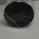 Paper Towel Holder Countertop, Standing Paper Roll Holder with Anti Slip Weighted Base, Stainless Steel Freestanding Paper Towel Holder for Kitchen, Black