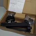 WALI Triple Monitor Mount, 3 Monitor Desk Mount for 13-27 inch Computer Screens, Holds up to 22 lbs, Triple Monitors Stand for Desk, with Tilt, Swivel, Rotation, VESA 75/100mm (M003S), Black