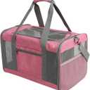 Pet Travel Carrier- 1360g reliaable Puppies Carrier Bag| Easy to Use Animal Carriers Travel Puppy| Mesh Dog Carrier for Pet Accessories, Small, Medium Dogs, Cats, Puppies, Kitten and Other Animals