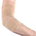 OrthoSleeve Tennis | Golfer's Elbow Brace for tendonitis, medial and lateral epicondylitis and general forearm and elbow pain (X-Large, Tan)