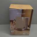 Automatic Cat Feeder, WiFi Smart Scale Tracks Pet's Food Intake, App Control, 3.6L Timed Food Dispenser for Cats and Dogs, Up to 10 Meals Per Day, Stainless Steel Bowl, Dual Power Supply (White-Grey)