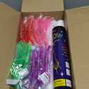 150 PCS Glow in the Dark Party Supplies, 16 Foam Sticks, 16 LED Glasses, 100 Glow Sticks and 18 Finger Lights for Neon Party, Wedding, Birthday, Concert, New Year, Carnivals, Raves