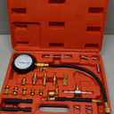 BETOOLL 0-140PSI Fuel Injector Injection Pump Pressure Tester Gauge Kit Car Tools (Master)