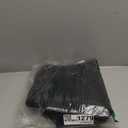 JSEI Entryway Rugs Doormat 24"x36", NonSlip Dirt Trapper Door Mats Indoor, Washable Absorbent and Stain Resist Welcome Floor Mat for Front Door, Dog Door Mat, Dirty Wet Shoes & Paws, Black