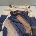 LIGHT DOT Women's Printed Bodycon Maxi Dress Long Sleeve Tie Dye Mesh Ruched Cocktail Dress Size S, Navy Khaki