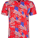 Mens Hawaiian Shirt Summer 3D Print Casual Short Sleeve Button Down Graphic Aloha Dress Shirts 3XL, No Brand