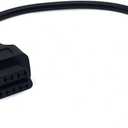 Obd2 Diagnostic Cable - 4 Pin to Obd2 Adapter Connector for Motorcycle Scanner, Compatible with MT10 FZ10 XSR 900 MT09 XSR700 MT07 FJR 1300 R1 R6 XT1200ZE TMAX 530