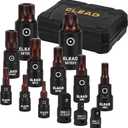 13-Piece XZN Triple Square Spline Bit Impact Socket Set - Premium S2 Steel European Style M4 - M18 with Socket Adapters, 1/4, 3/8 and 1/2 Drive | Professional Mechanic Garage Tools