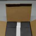 120Qty A7 Black Invitation envelopes 5.25x7.25Inches- windowless design 120GSM self-seal envelopes for invitations, greeting cards, invoices
