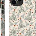 Generic Compatible with for iPhone 16 Pro Max,Green Red Christmas Tree Star Phone Case for Girl Women Boy Men,Scratch Resistant Shockproof Cover Case for iPhone 16 Pro Max