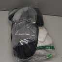 COOLBEBE New Babybody Support & Strap Covers Set for Newborn Infant Toddler- Extra Soft Stroller Cushion Pads Car Seat Insert, Perfect for Carseats, Strollers, Swings, Black