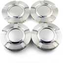 4pcs 182mm(7.17in)/170mm(6.7in) Silver Car Wheel Center Hub Caps for Silverado 1500(2007-2013) Avalanche(2007-2013) Tahoe(2007-2014) Suburban(2007-2014) #9596343