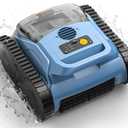 Pool Vacuum,Seauto SAT20 Pro Robotic Pool Cleaner for Inground Pools, AI Sonar Smart Navigation, Cordless, 180-Mins Battery Life, Blue (Pastel Blue)