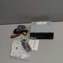 Single Din Flip Out Screen Car Stereo with Wireless Carplay and Android Auto, 7 inch 1 Din Touch Screen Radio Support Bluetooth/SWC/USB/FM + Backup Camera + Mic + Remote Control