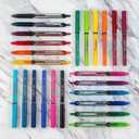 Pilot, Precise V5 RT Refillable & Retractable Rolling Ball Pens, Extra Fine Point 0.5 mm, Black, Pack of 12