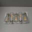 Edison Bulbs 6W E26 LED Bulb 60 Watt Equivalent, Vintage LED Light Bulbs CRI90+ ST19, Dimmable Clear Light Bulbs, 2700K Soft Warm White 5 Pack