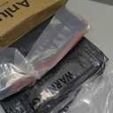 Anluoer Twin Comforter Set 5 Pieces, Black Bed in a Bag Bedding Set with 1 Comforter(68"*88"), 1 Pillow Sham, 1 Pillowcase, 1 Flat Sheet, 1 Fitted Sheet(39"*75")