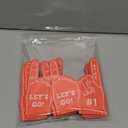 Sinmoe 19 Pcs Mini Foam Finger Baseball Fan Mini Foam Finger, We're #1 Sports Themed Party Supplies for Baseball Hockey Football Basketball Events Team Gifts(Red)