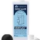 (12 Months Supply) Descaling Kit Compatible with Nespresso Vertuo, Odorless Coffee Brewer Machine Descaler Set, Liquid Descaling Solution for Nespresso, Includes Reusable Pod and 12 Cleaning Tablets
