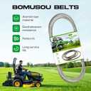 522811301 Deck Belt Mower for Husqvarna FD 52M, MZ 52, MZT 52, MZT 52 BF Series Zero-Turns, Scag 483326 Freedom Z with 48" and 52" Deck/V-Belt 5/8" X148 1/2"/ Aramid Cord
