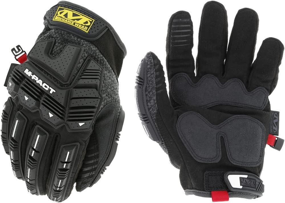 Mechanix Wear: ColdWork M-Pact Insulated Winter Work Gloves, 40g 3M Thinsulate, Touchscreen Capable, mpact Protection, Vibration Absorbing, For Moderate Cold Weather (Black/Gray, X-Large) 