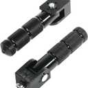 RACOONA Foot Pegs,Bike Pegs,Foldable Motorcycle Foot Pegs,Car Accessories 8MM Motorcycle Pegs,90 Degree Fixed Folding Passenger Pedal,Universal Footpeg Aluminum Pedals for Electric Motor Bicycle ATV