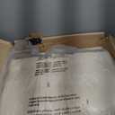 Yongqiang Accent Chair for Bedroom Living Room Chairs Tufted Upholstered Lounge Chair with Wood Legs Linen Fabric (Cream)