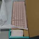 Logitech MK250 Bluetooth Wireless Mouse and Keyboard Combo: Fast & Easy Connectivity, Compact Wireless Keyboard, Ambidextrous Mouse, Durable Build - Windows/MacOS - Rose