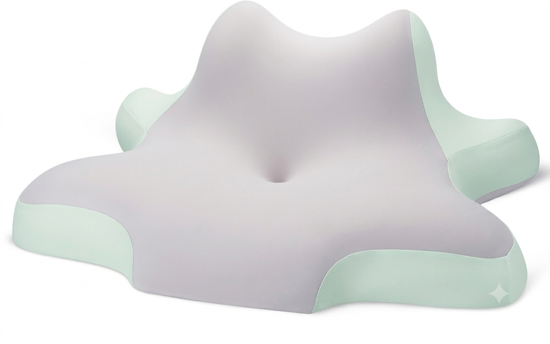 ByNaRIX Reading Pillow for Lying, Leaning and Prone, Contour Memory Foam Pillow, Ergonomic Cervical Pillow for Neck and Shoulder Pain Relief, Bed Wedge Pillow (Light Green)
